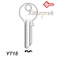 Silca 030 - klucz surowy - YT15